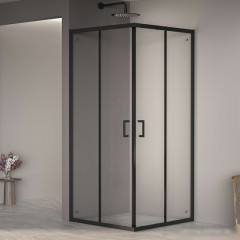 Душевой уголок RGW PA-030B 3508103077-14 70x70 (черный/прозрачное стекло)