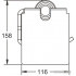 Держатель для туалетной бумаги Rose RG1105Q