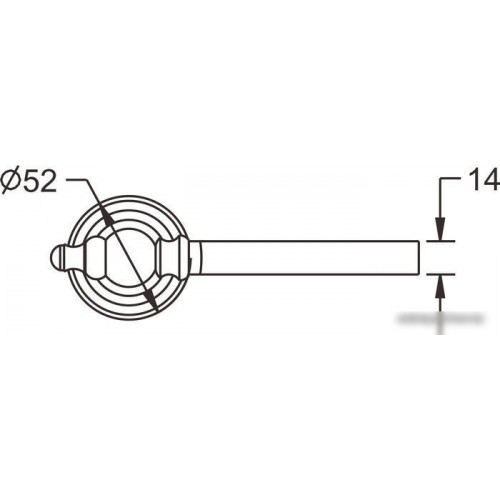 Ершик для унитаза Rose RG1100Q