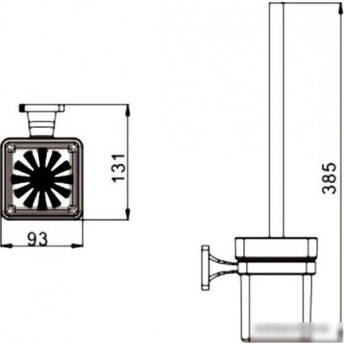 Ершик для унитаза Rose RG1500H