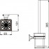 Ершик для унитаза Rose RG1500H
