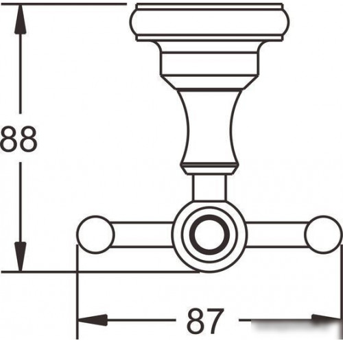 Крючок для ванны Rose RG1121Q