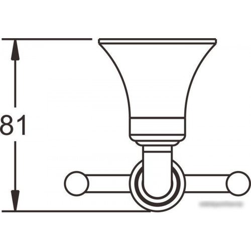 Крючок для ванны Rose RG1221