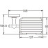 Мыльница Rose RG1004Q