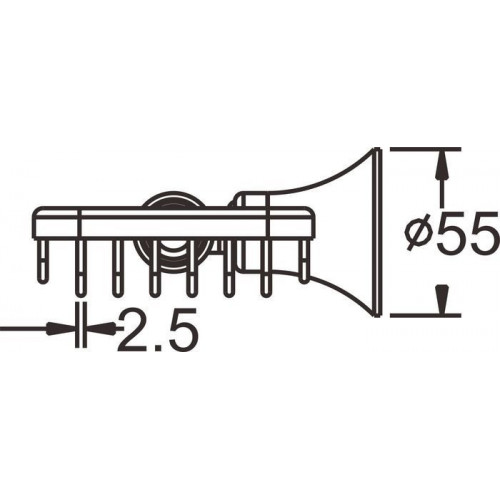 Мыльница Rose RG1204