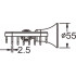 Мыльница Rose RG1204