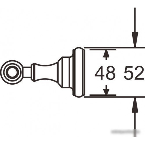 Держатель для полотенца Rose RG1117Q