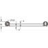 Полка для душа Rose RG1019Q