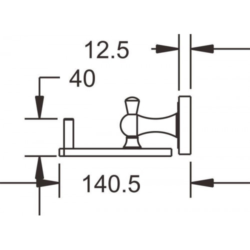 Полка для душа Rose RG1019Q