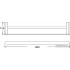 Держатель для полотенца Rose RG1727T