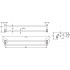 Держатель для полотенца Rose RG1227