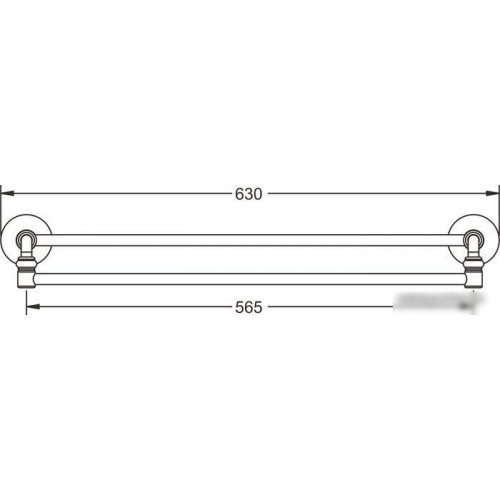 Держатель для полотенца Rose RG1227