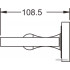 Стакан для зубной щетки и пасты Rose RG1012Q