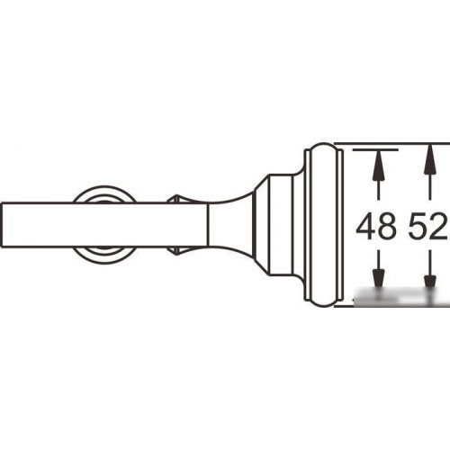 Стакан для зубной щетки и пасты Rose RG1112Q
