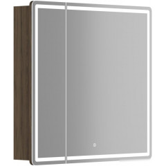 Sancos Шкаф с зеркалом Mirror MI80ECH (с LED подсветкой)