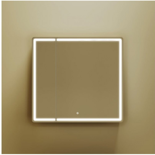 Sancos Шкаф с зеркалом Mirror MI80ECH (с LED подсветкой)