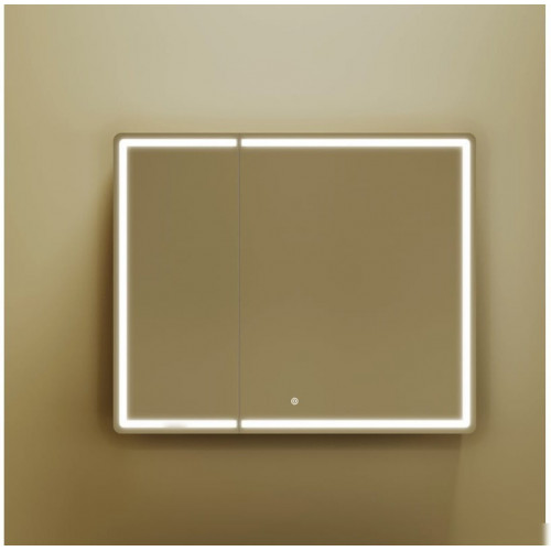 Sancos Шкаф с зеркалом Mirror MI90ECH (с LED подсветкой)