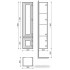 Sancos Шкаф-пенал Very L PVR35LCE (Beige)