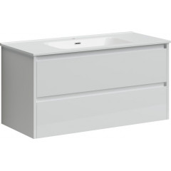 Sancos Тумба под умывальник Libra LB100W (белый глянец)