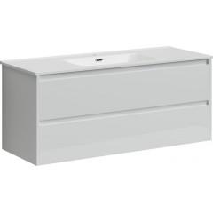 Sancos Тумба под умывальник Libra LB120-1W (белый глянец)