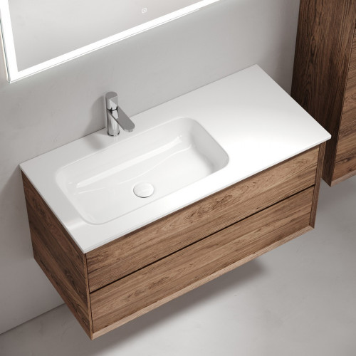 Sancos Тумба под умывальник Marmi 2.0 MR2.0100LECH (левая, дуб чарльстон)