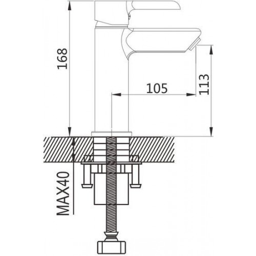 Смеситель Shevanik S6071F