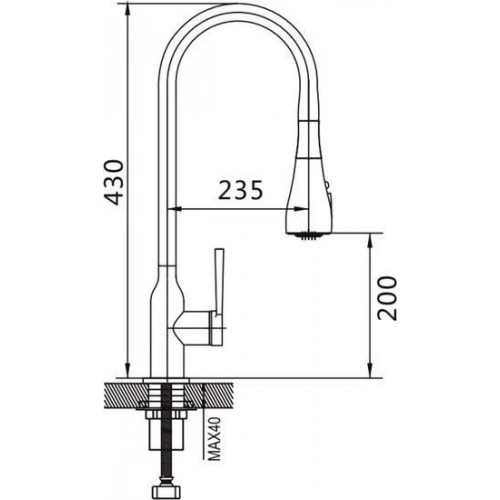 Смеситель Shevanik S163H