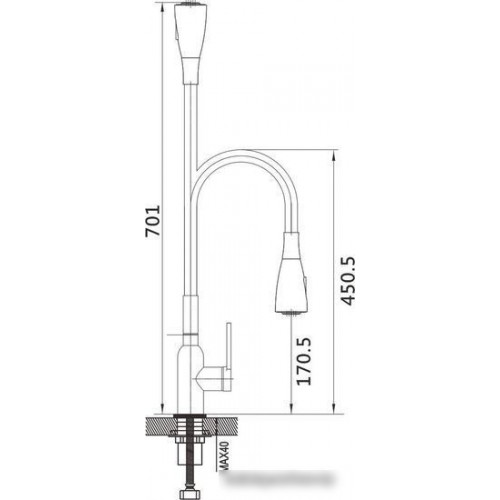 Смеситель Shevanik S843C-1