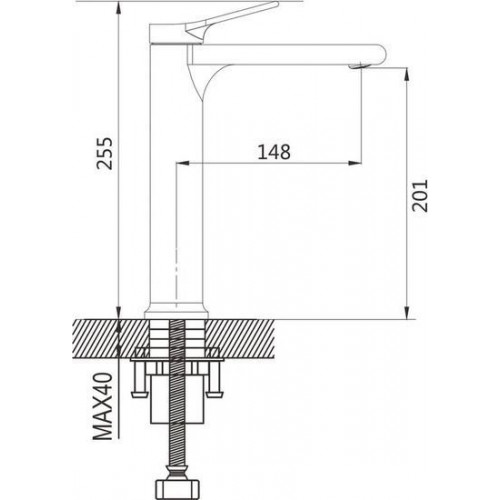 Смеситель Shevanik S8311T