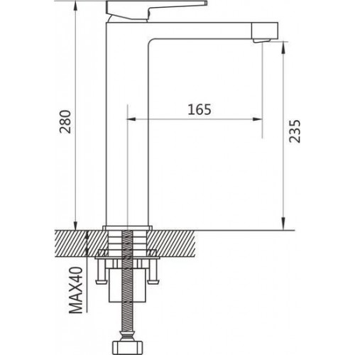 Смеситель Shevanik S6811T