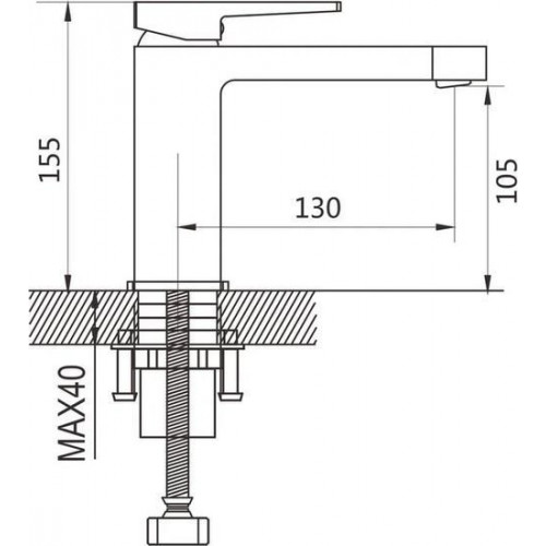 Смеситель Shevanik S6801H