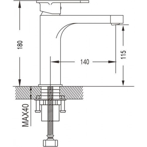 Смеситель Shevanik S8701H