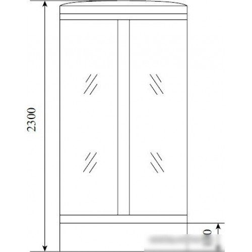 Душевая кабина Timo TL-1501