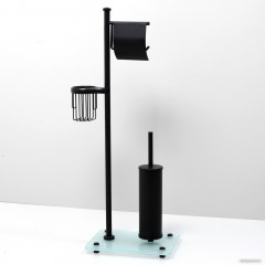Держатель для туалетной бумаги Wasserkraft K-1264Black