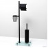 Держатель для туалетной бумаги Wasserkraft K-1264Black