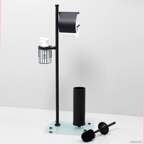 Держатель для туалетной бумаги Wasserkraft K-1264Black