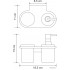 Держатель для стакана и дозатора мыла Wasserkraft Kammel K-8389