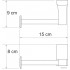 Держатель для туалетной бумаги Wasserkraft Leine K-5096White
