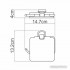 Держатель для туалетной бумаги Wasserkraft Oder K-3025