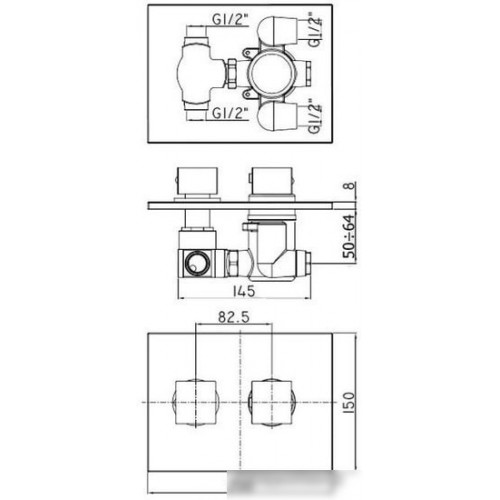 Смеситель Paffoni Light LIG001BO