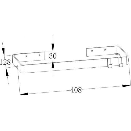 Boch Mann Полка CR-D01-H01B BM9647