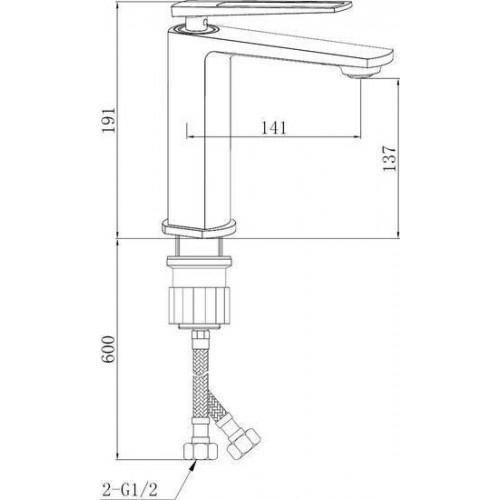 Смеситель Boch Mann Chika BM8589