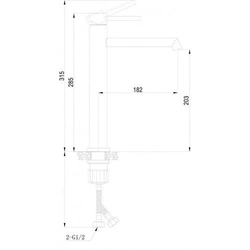 Смеситель Boch Mann Stella BN BM10437