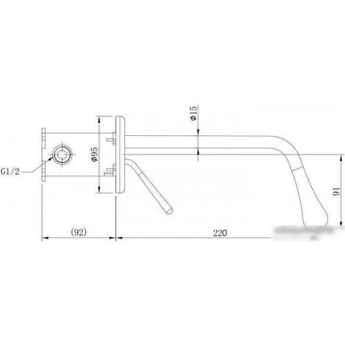 Смеситель Boch Mann Tropfen-MB BM8926