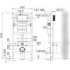 Инсталляция для унитаза Ceramica Nova Envision CN1001M (с кнопкой смыва)