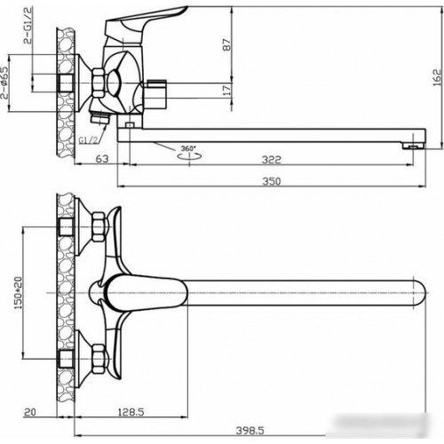 Смеситель Esko Cairo CI 31