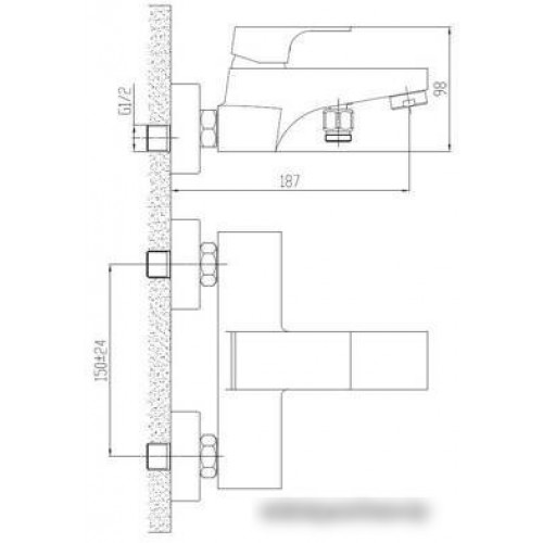 Смеситель Esko Berlin BR 54