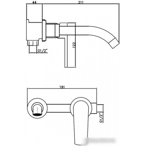 Смеситель Esko SM28 CR