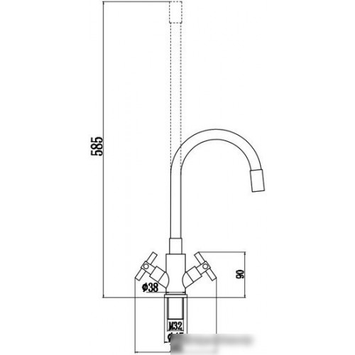 Смеситель Fmark FS8442-01