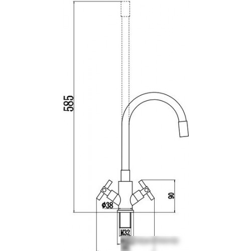 Смеситель Fmark FS8442-02